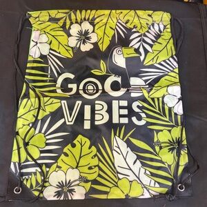 Tropical Vibes Kids Drawstring Bag
